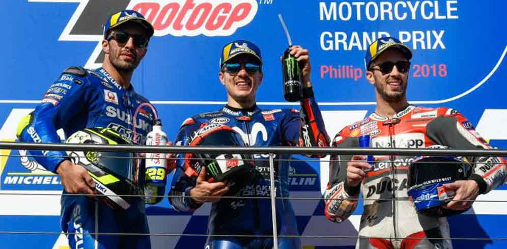 Vinales Ancam Posisi Kedua